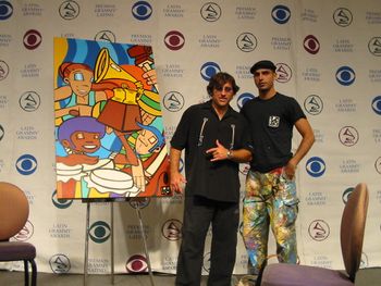 Latin Grammy's press conference 2003 Miami. (c)AIP 2012
