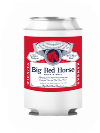 Big Red Horse Coozie