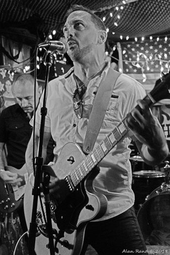 the BLACK CATS NYC Andrew Giordano Live at Hank's Saloon: Photo by Alan Rand
