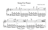 (NEW!) Song For Peace - Sheetmusic