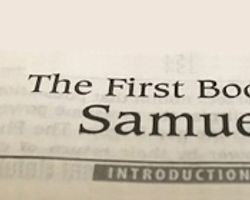 The Story of Samuel in the Bible