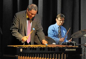 Performing with vibraphonist George Weldon.  2/4/16

