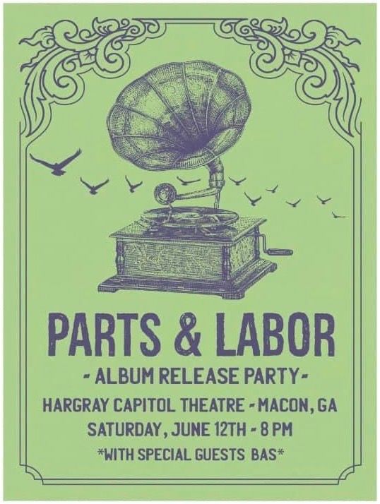 Album Release Party 18"x24" Limited Edition Poster
