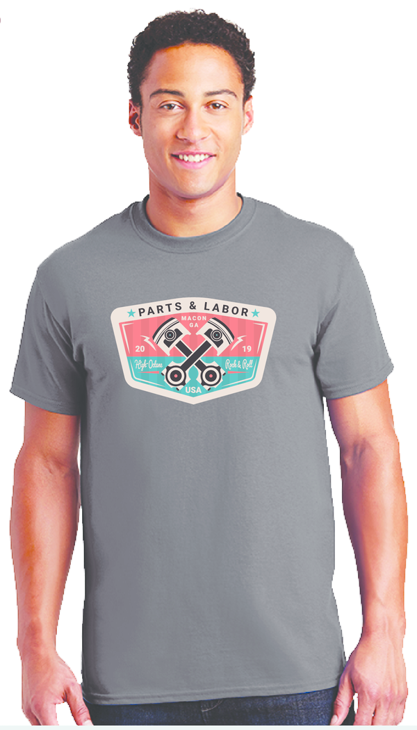 Parts & Labor Charcoal Gray T-shirt