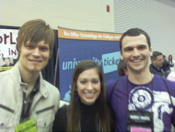 Shane Henry and Maggie McClure at NACA in Boston

