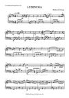 Luminosa - Full Piano Score
