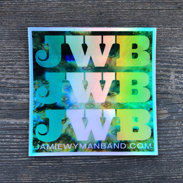 JWB Holographic Square Sticker