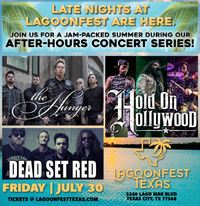 Lagoonfest w/ The Hunger, Hold On Hollywood