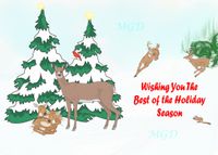 A Deer Holiday Greeting