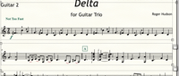 Delta Guitar Trio Guitar 2 Part