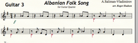 Albanian Folk Song - Guitar 3