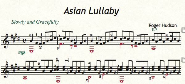 Asian Lullaby