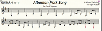 Albanian Folk Song - Guitar 4