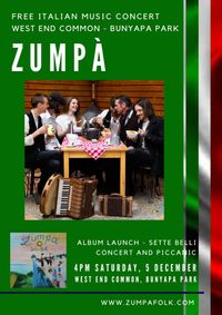 West End Zumpa Album Launch & Piccanic