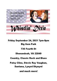 "Whistlin' Dixie" at Free Music in the Park