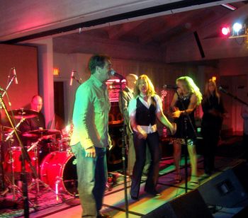 Mr. Huey Lewis and the gals @ the Casey Lee Ball Charity Event...Palm Springs, CA!  