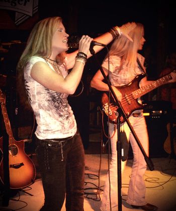 Gettin' crazy during Rally on the River at the Laid Back, Hanging Rock Ohio!  