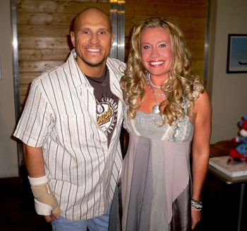 Before the shows with Kevin Sharp in Morgantown, WV for the Make-A-Wish Foundation!  