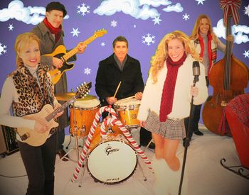 On the set of the Winter Wonderland video....out Dec '07....if not sooner!!! :)  