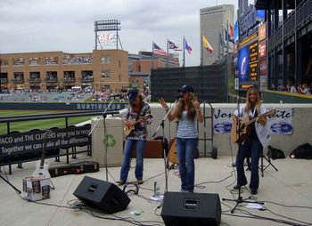 Columbus Clippers Show before the game! What a blast!
