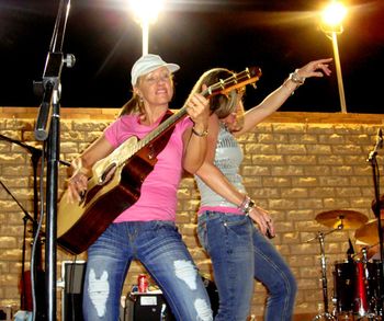 Rockin' the stage at North Camp, Sinai Egypt!!!
