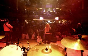 A drummer's eye view from the Wildhorse!
