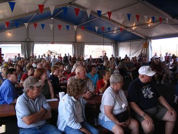 Our first Wurstfest audience 2007
