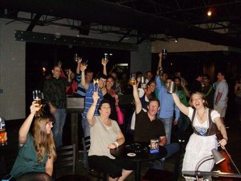 Grand Opening party at Bar Munich. What a fun crowd! Spring 2011
