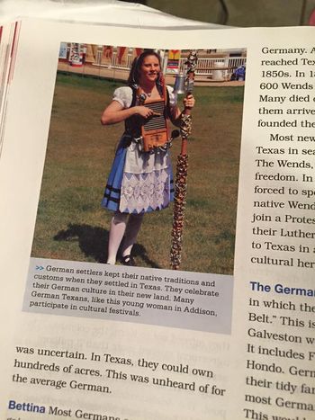 Making history... This photo is in Pearson's Texas History textbook.
