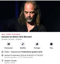 Eric Bernard live / https://www.facebook.com/eric.bernard.16