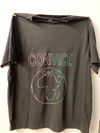 Black Duo-Color CONVICT WORLD T-Shirt