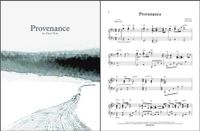Provenance Sheet Music for Piano (PDF & MP3 download)