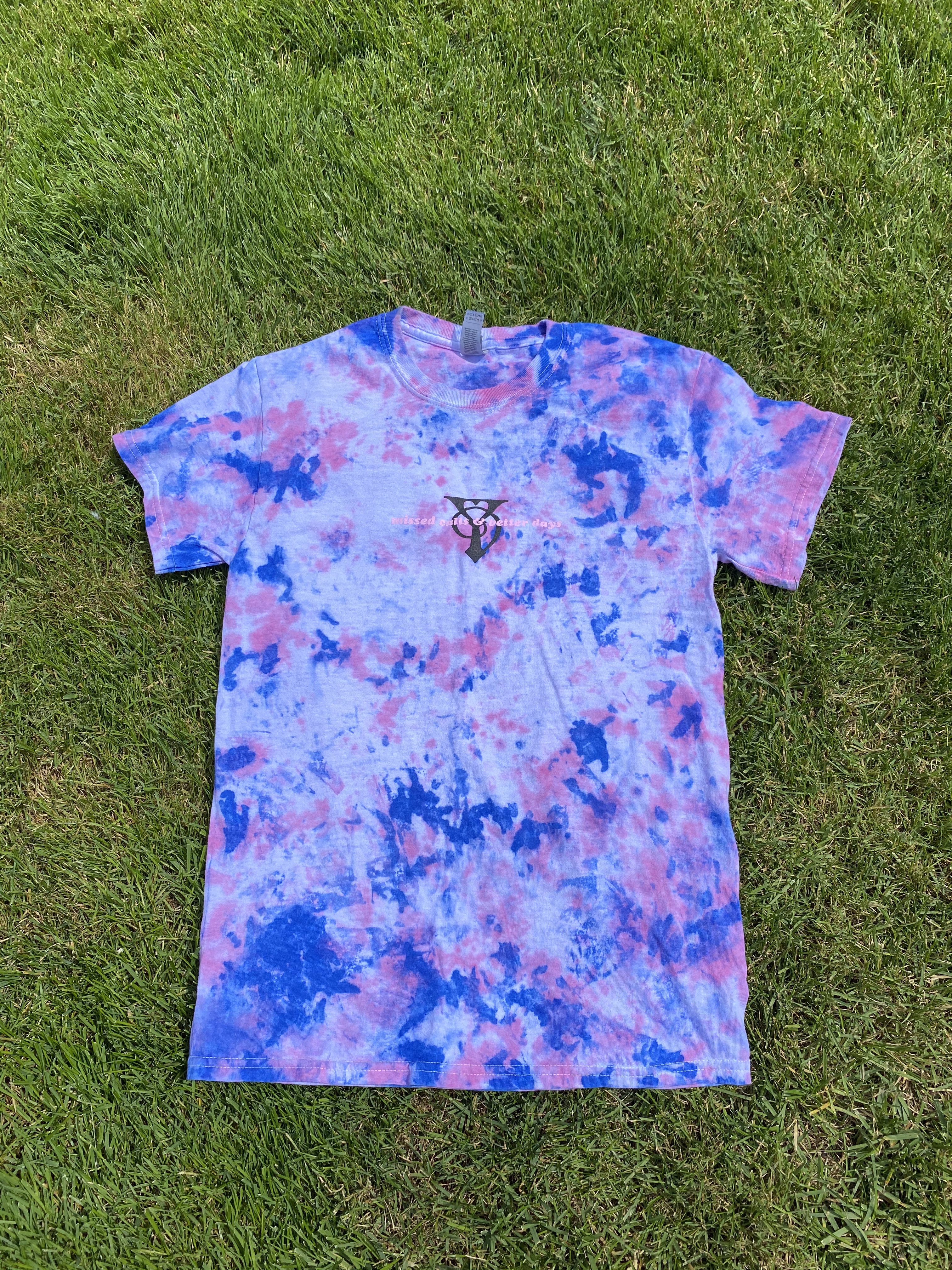 cotton candy tie dye shirt