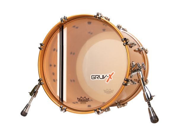 GRUV-X Resonant Bass Drum Sticker