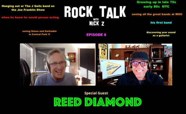 Episode 8 w/ Reed Diamond. An incredible career starting with Two Minute Warning to Memphis Belle to TV dramas such as Homicide Life On the Street and more. 