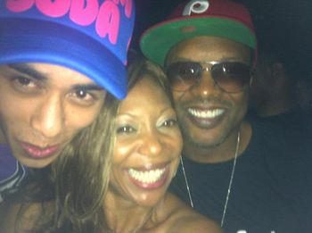 Me and Jazzy Jeff! He was so cool!
