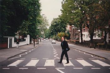 On tour in London who could resist a photo on Abbey Road?
