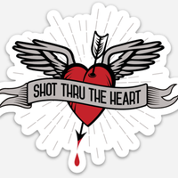 Shot Thru The Heart Magnet