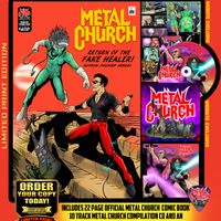 Metal Church "Return of the Fake Healer" Comic Book Bundle 