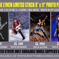 GEORGE LYNCH LIMITED STOCK 8” x 11” PHOTO PRINTS 