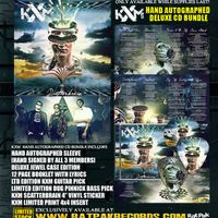 KXM "SCATTERBRAIN" HAND AUTOGRAPHED DELUXE CD BUNDLE 