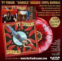 TY TABOR "SHADES" LTD PRINT VINYL RECORD BUNDLE