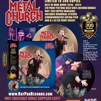 Metal Church "The Best of Mike Howe" (2016-2021) LTD Print Picture Disc Vinyl Record Bundle