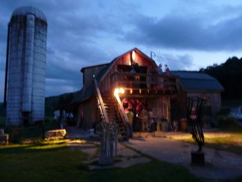The Barn at Twilight
