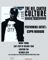 Ciph Boogie Live @ The Rel Carter Culture Tour