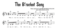 The B'rachot Song Sheet Music