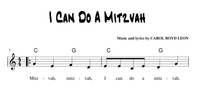 I Can Do A Mitzvah Sheet Music