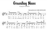 Groundhog Noses Sheet Music