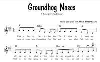 Groundhog Noses Sheet Music