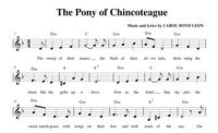 The Pony of Chincoteague Sheet Music
